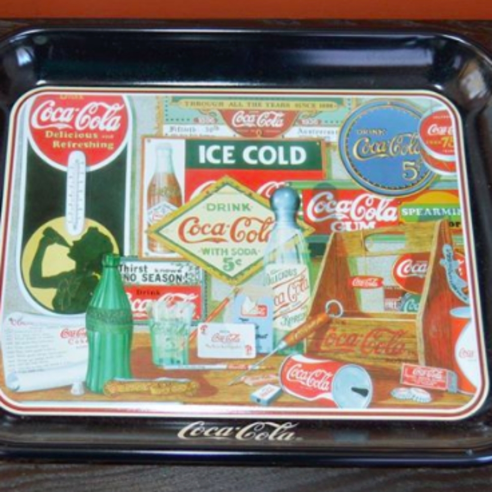 NWOT Coca-Cola Metal Tray